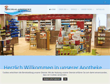 Tablet Screenshot of nicolai-apotheke.de